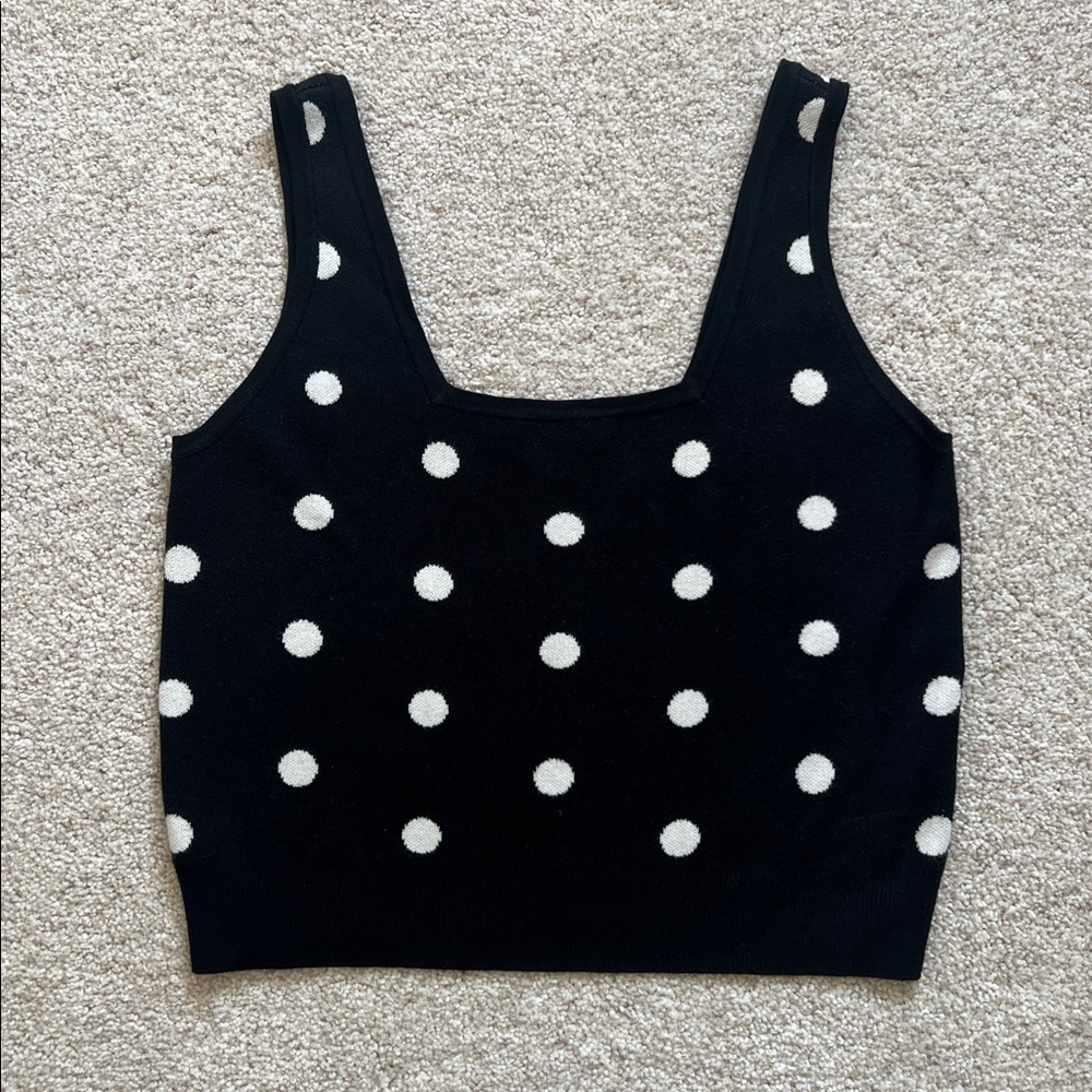 Target X Victor Glemaud • Polka Dot Knit Tank - Size S